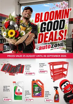 AutoZone specials catalogue – valid from 25/08/2026