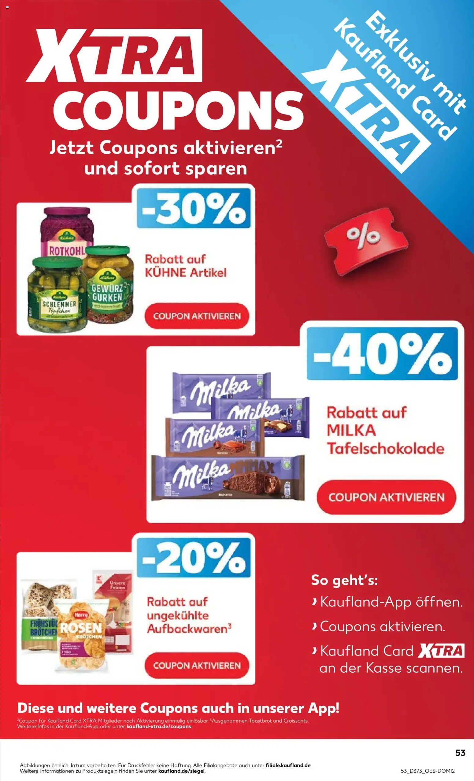 Kaufland Prospekt Hamburg	 – gültig ab 07.05.2026 | Seite: 53 | Produkte: Rotkohl, Toastbrot, Milka, Gurken