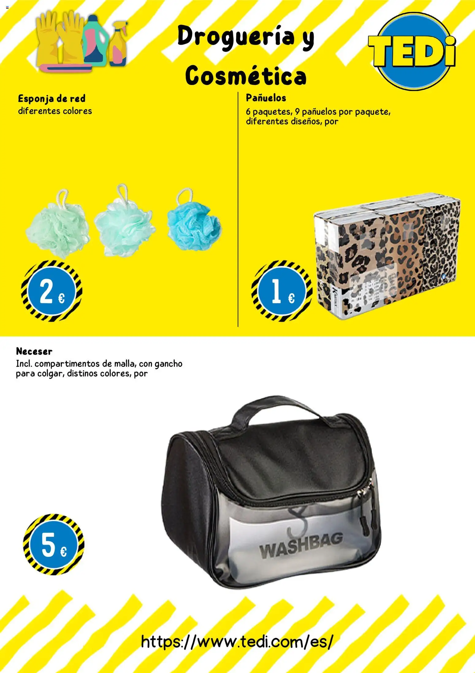 TEDi folleto │ válido desde el 04/10/2026 | Página: 5 | Productos: Esponja, Neceser