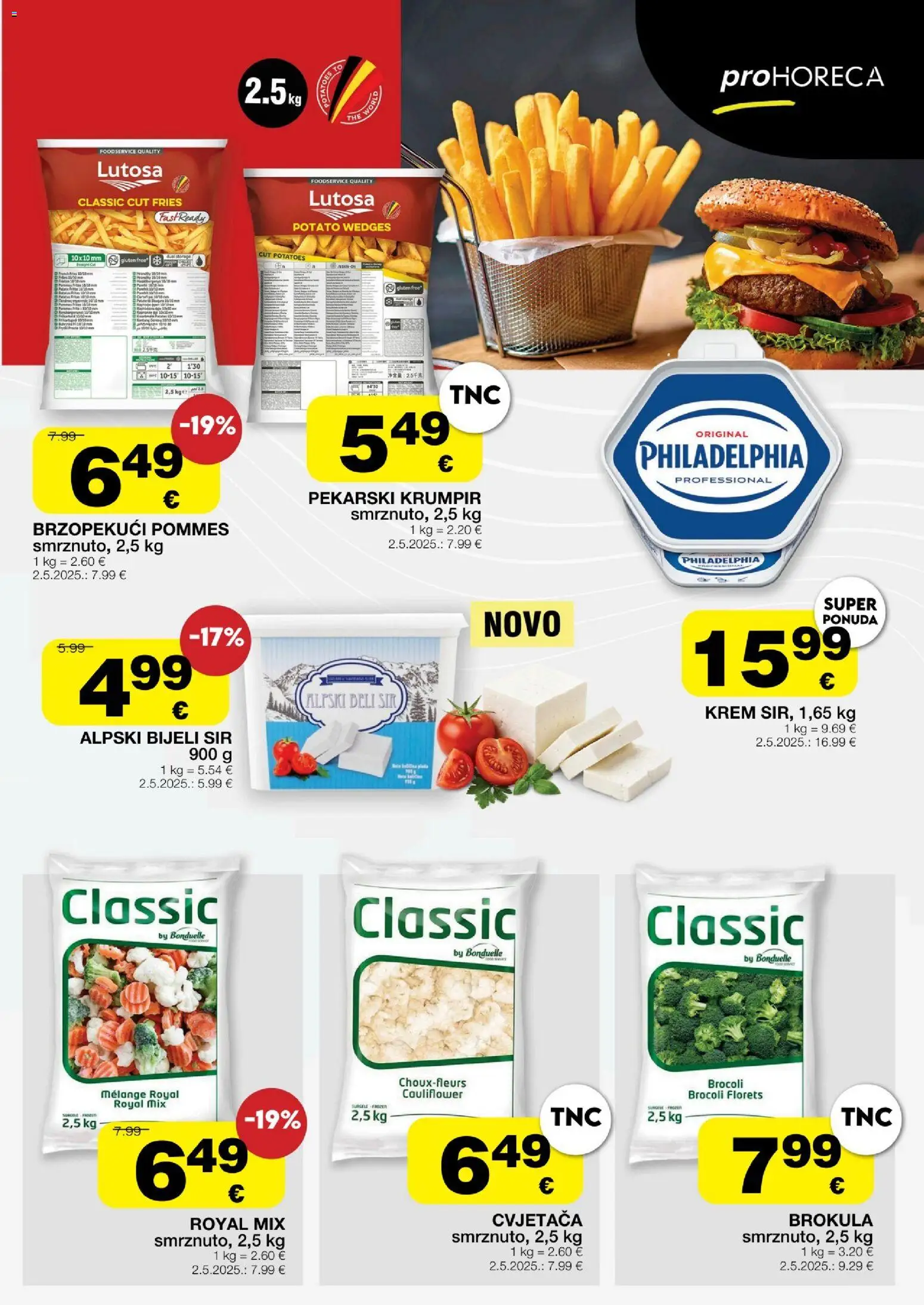 Stanić Diskont katalog | vrijedi od 22.05.2026 | Stranica: 3 | Proizvodi: Brokula, Sir, Krumpir