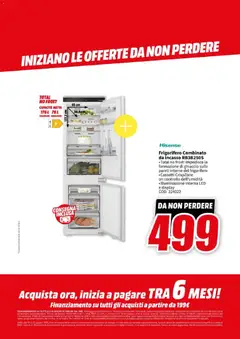 Anteprima del volantino Media World volantino valido a partire dal 15.06.2026 | Pagina: 50 | Prodotti: Frigorifero, Congelatore, Frigorifero combinato
