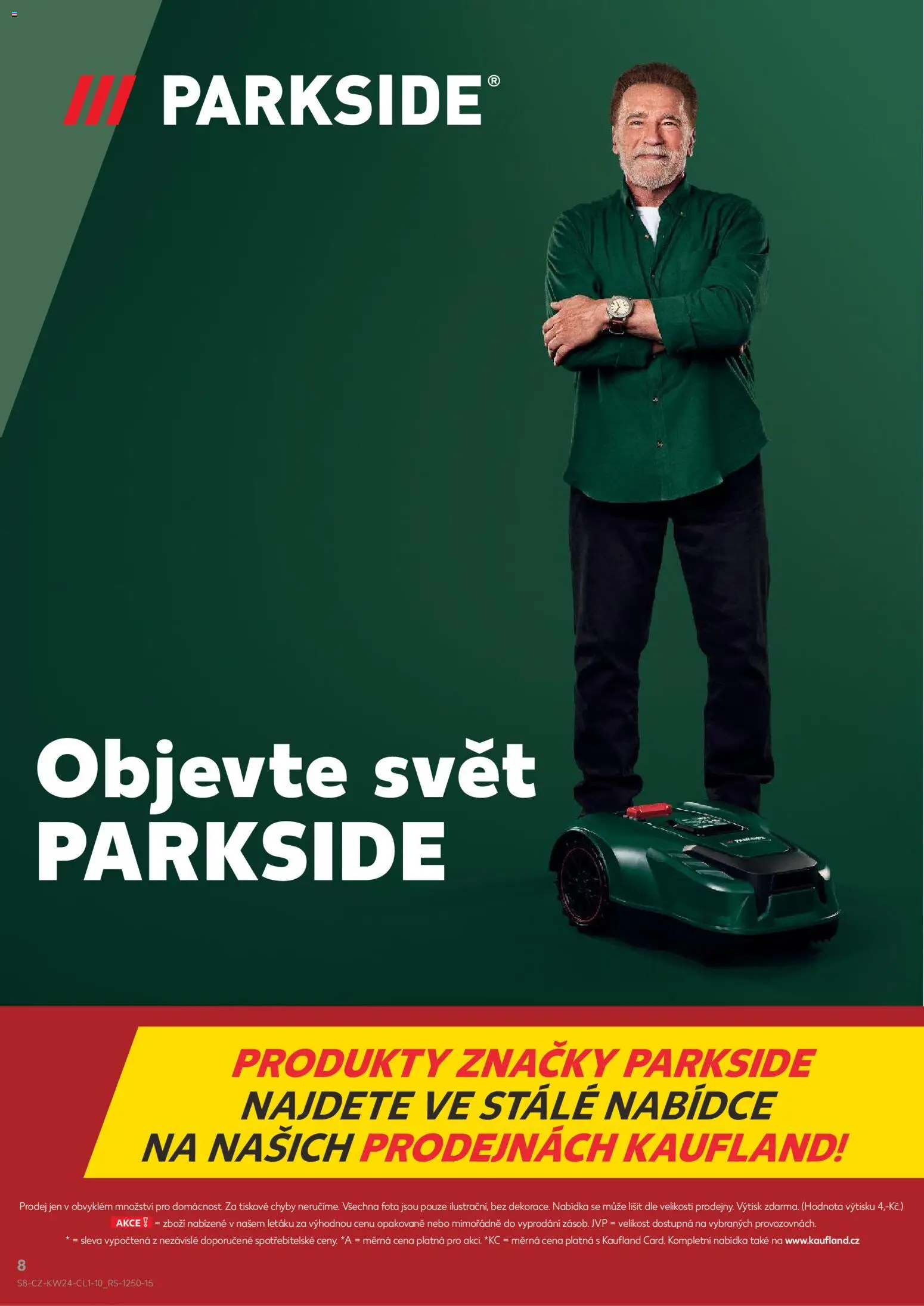 Kaufland leták - Liberec od 10.06.2026 | Strana: 8 | Produkty: Parkside, Sekačka
