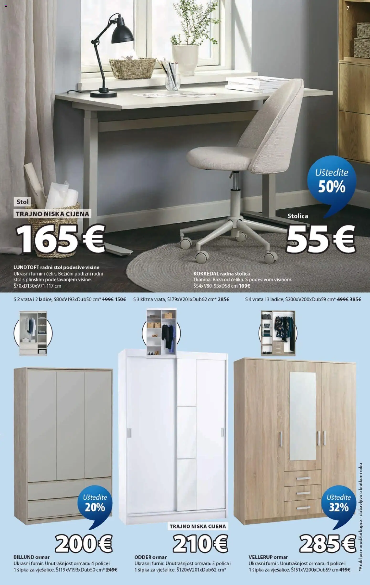 JYSK katalog | vrijedi od 02.09.2026 | Stranica: 7