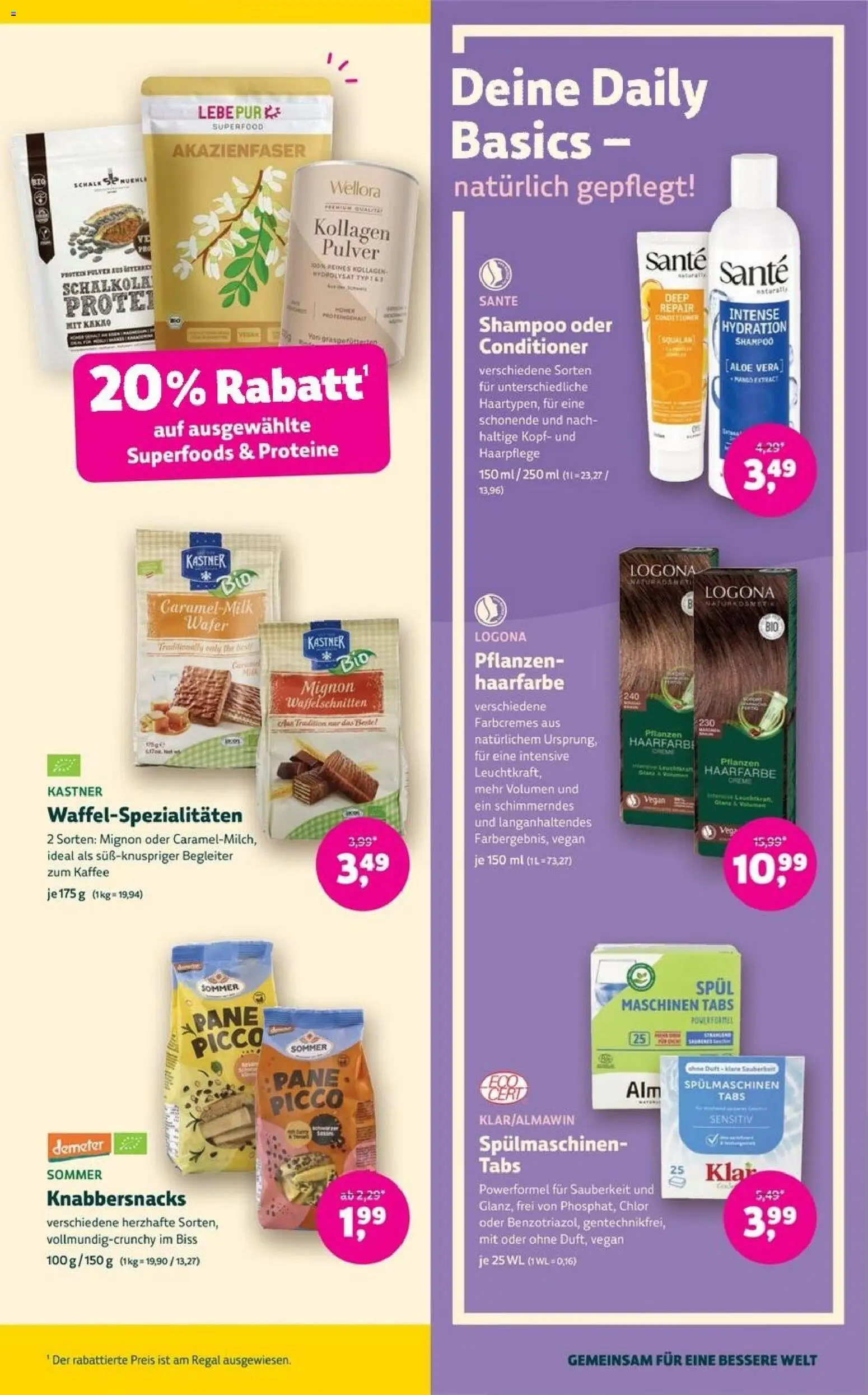 Denns BioMarkt Angebote – gültig ab 12.08.2026 | Seite: 13 | Produkte: Regal, Pane, Shampoo, Haarfarbe