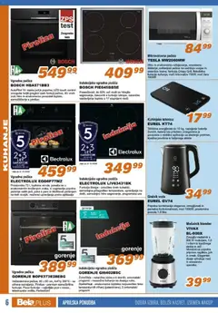 Bela plus katalog akcije – veljaven od 16.04.2026 | Stran: 6 | Izdelki: Ura, Mesalnik, Pica, Tehtnica
