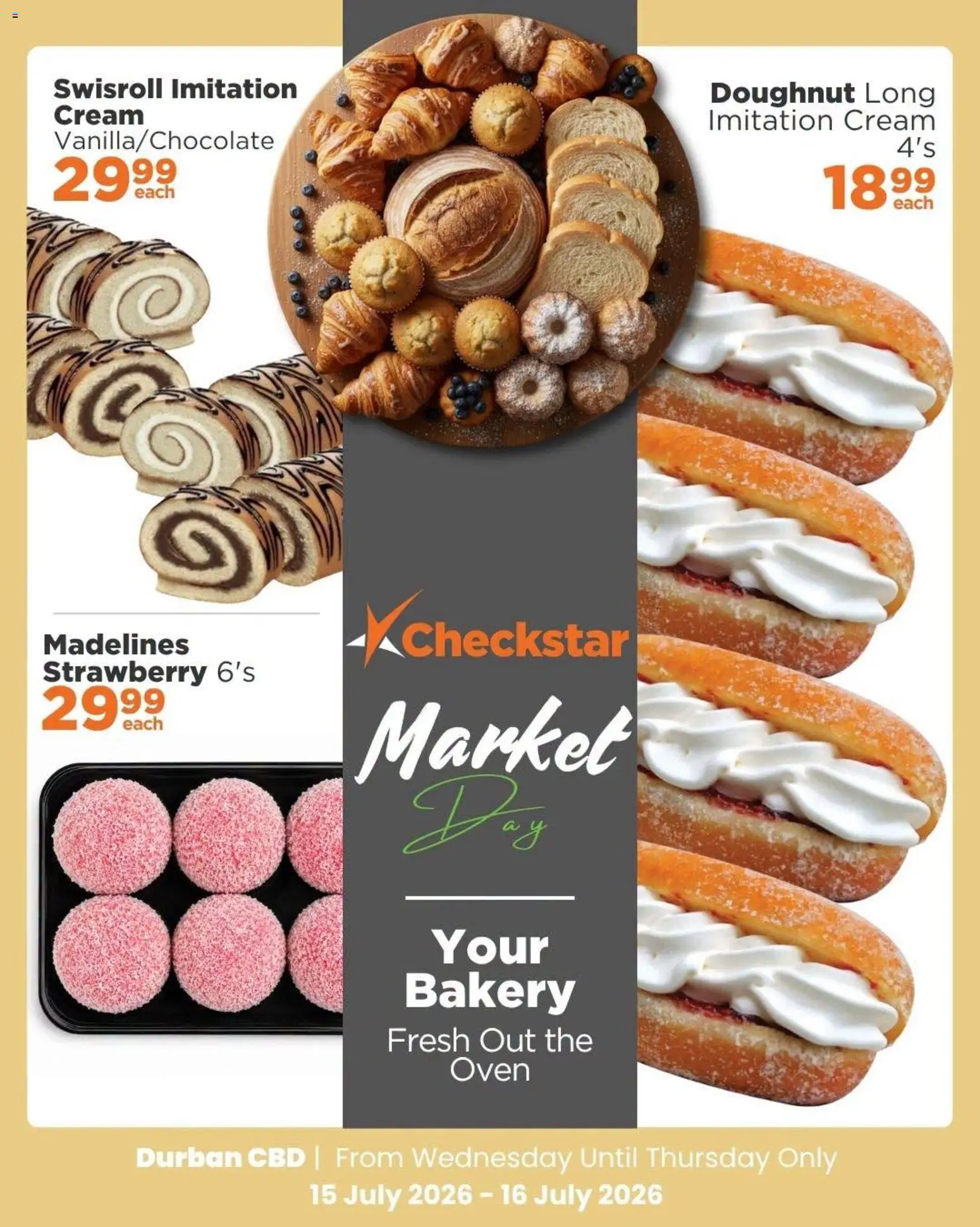 New Check Star catalogue – valid from 15/07/2026 | Page: 5 | Products: Oven, Bakery, Cream