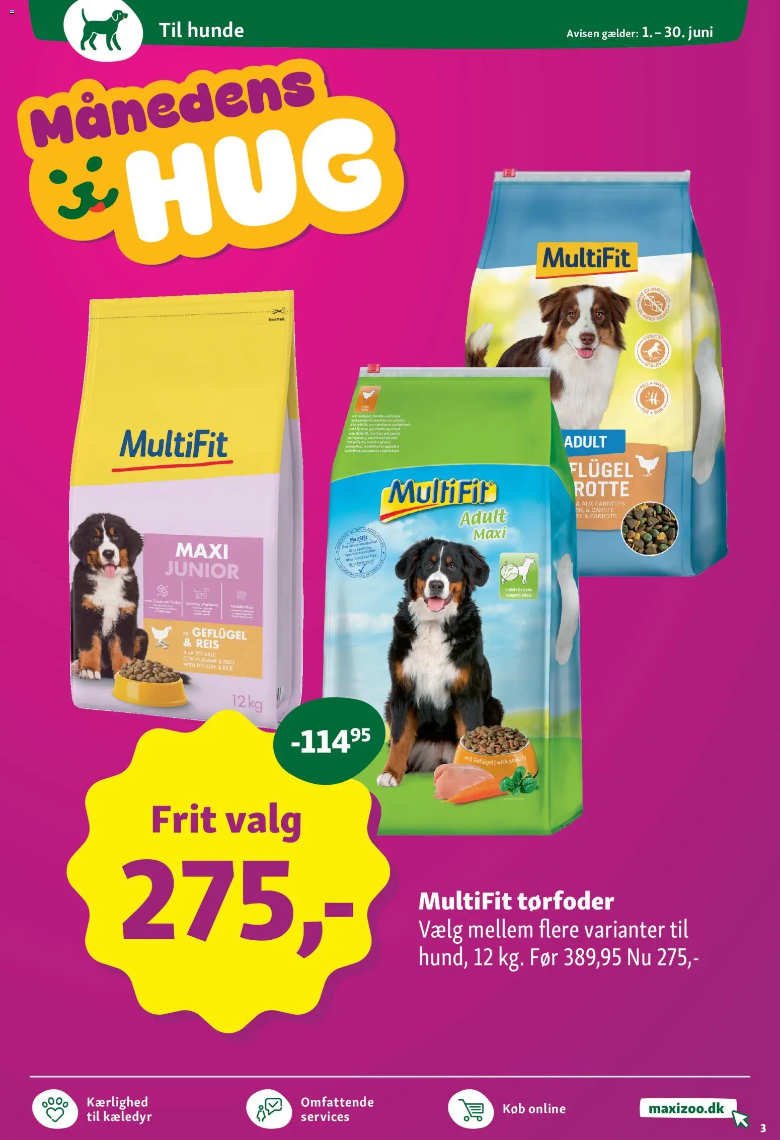Maxi Zoo tilbudsavis – gyldig fra 01.06.2026 | Side: 3