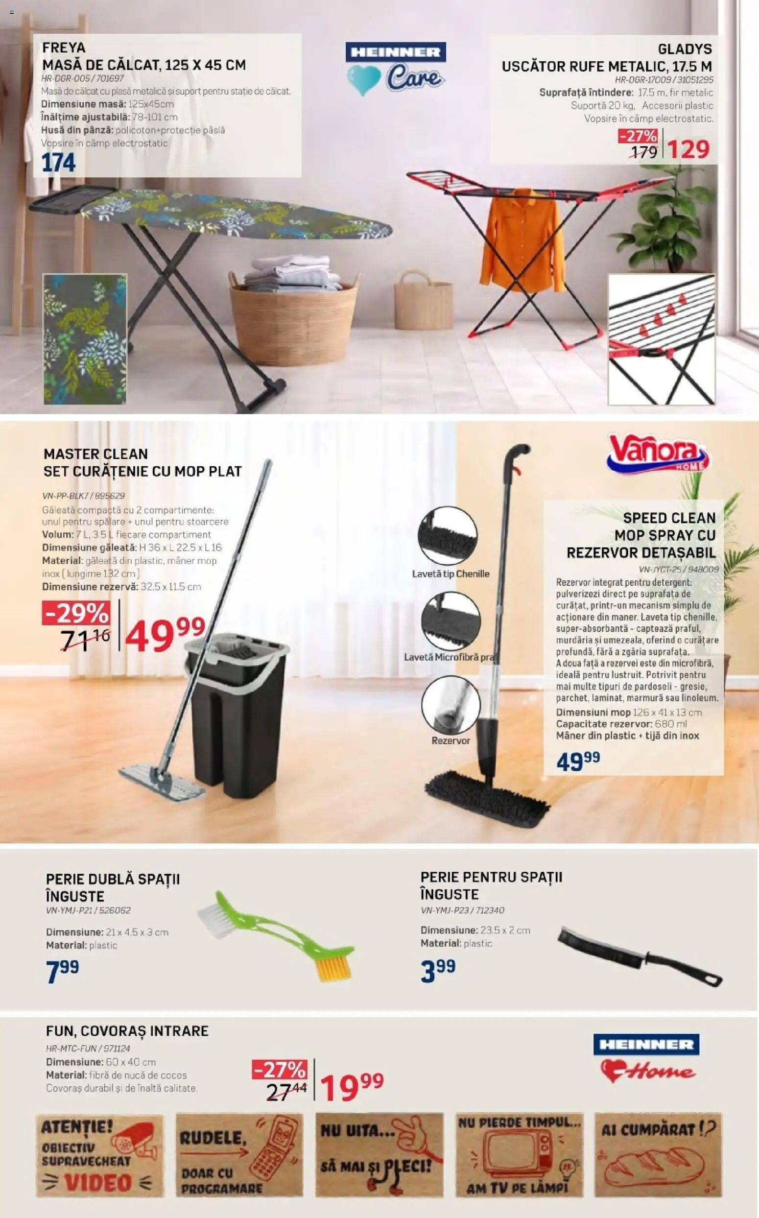 Noul catalog Selgros – valabil de la 16.10.2026 | Pagină: 10 | Produse: Clean, Perie, Detergent, Masă de călcat