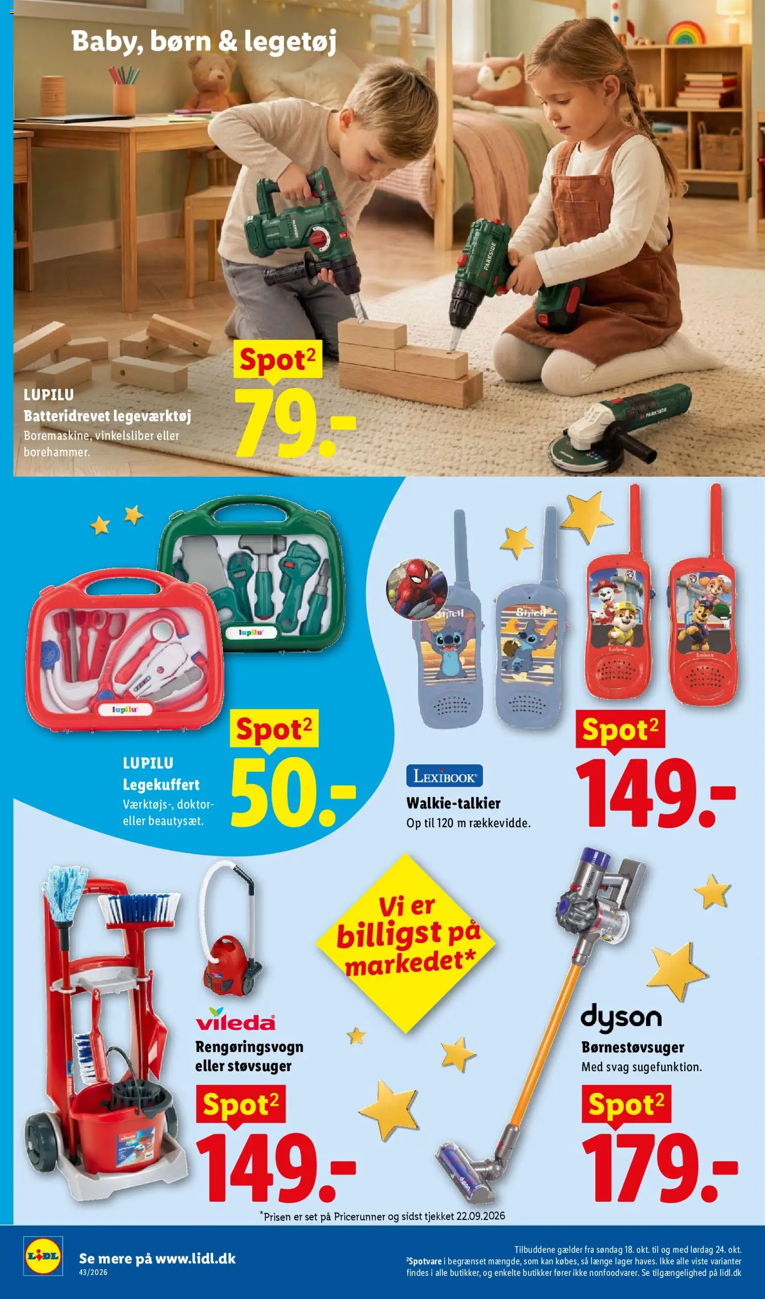 Lidl tilbudsavis – gyldig fra 18/10/2026 | Side: 38 | Produkter: Søm, Støvsuger