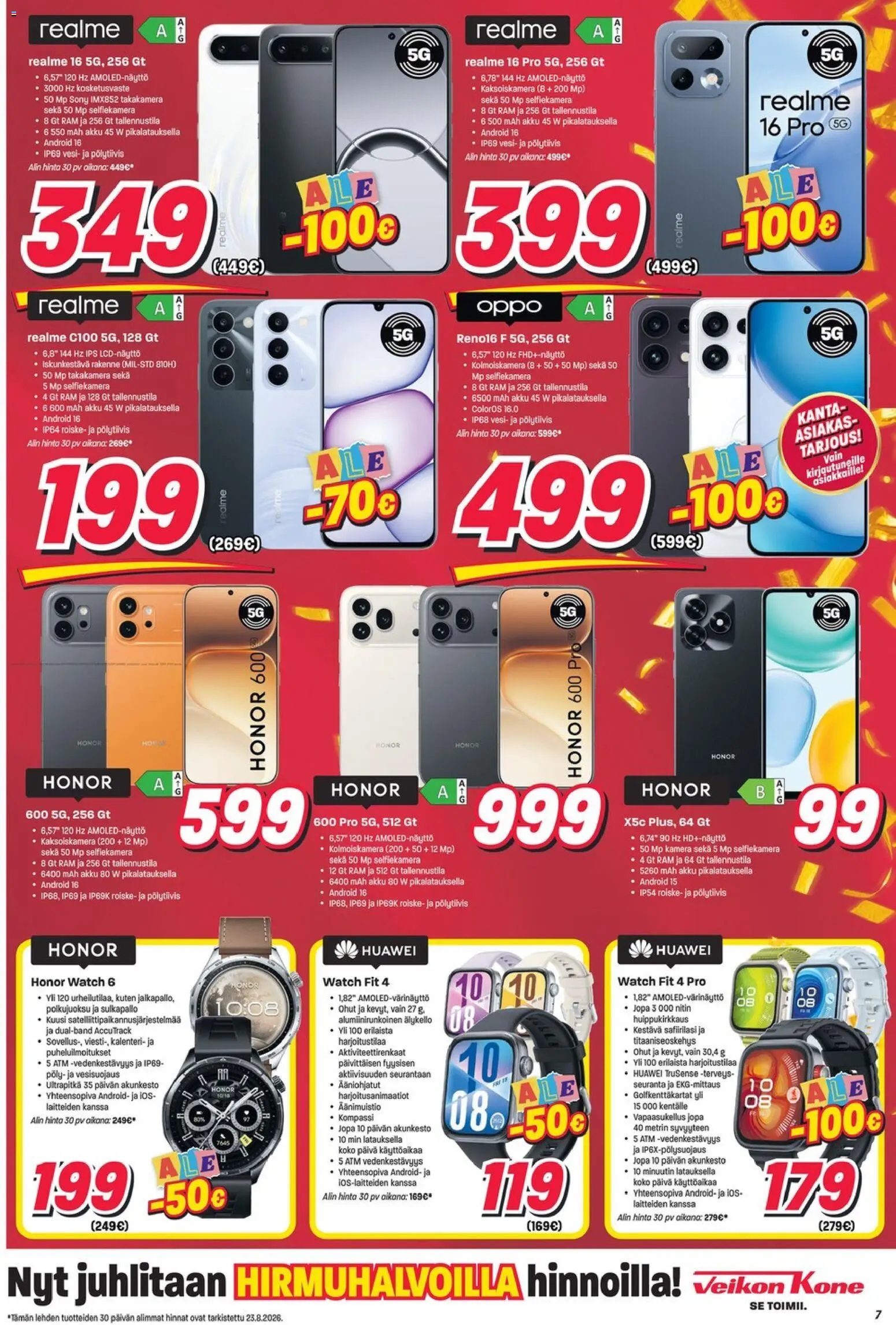 Veikon Kone tarjoukset – voimassa 24/08/2026 alkaen | Sivu: 7