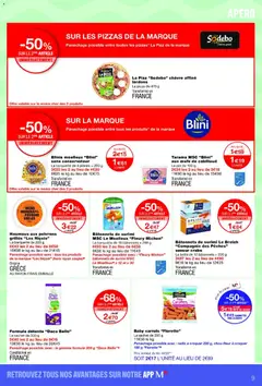 Monoprix - Prévisualisation de Monoprix catalogue valide à partir de 16.06.2026 | Page: 9 | Produits: Pêche, Tarama, Œufs, Crabe