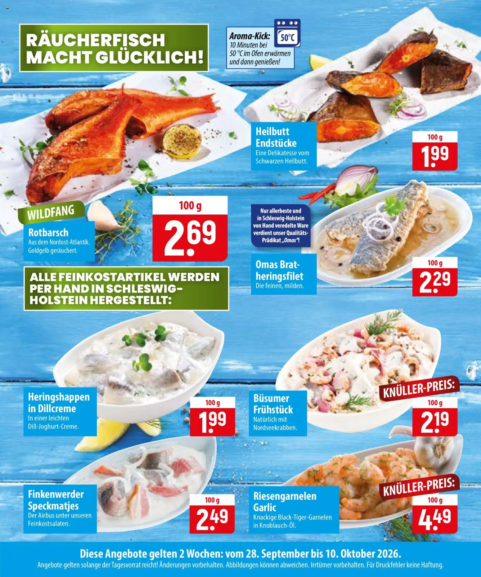Famila Fischmarkt – gültig ab 28.09.2026 | Seite: 2 | Produkte: Ofen
