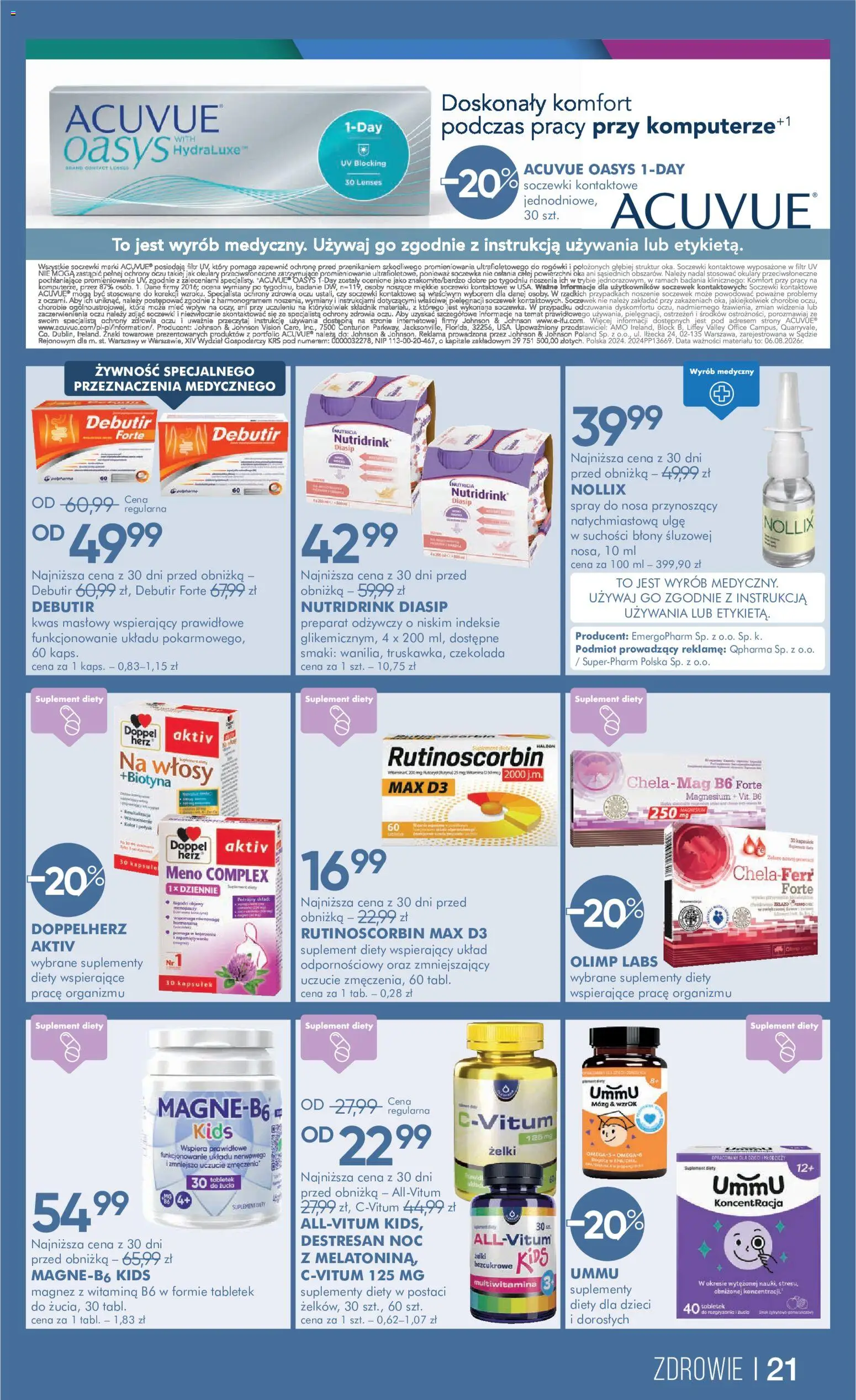 Super-pharm gazetka od 30.05.2026 | Strona: 21 | Produkty: Okulary, Żelki, Czekolada, Okulary przeciwsłoneczne