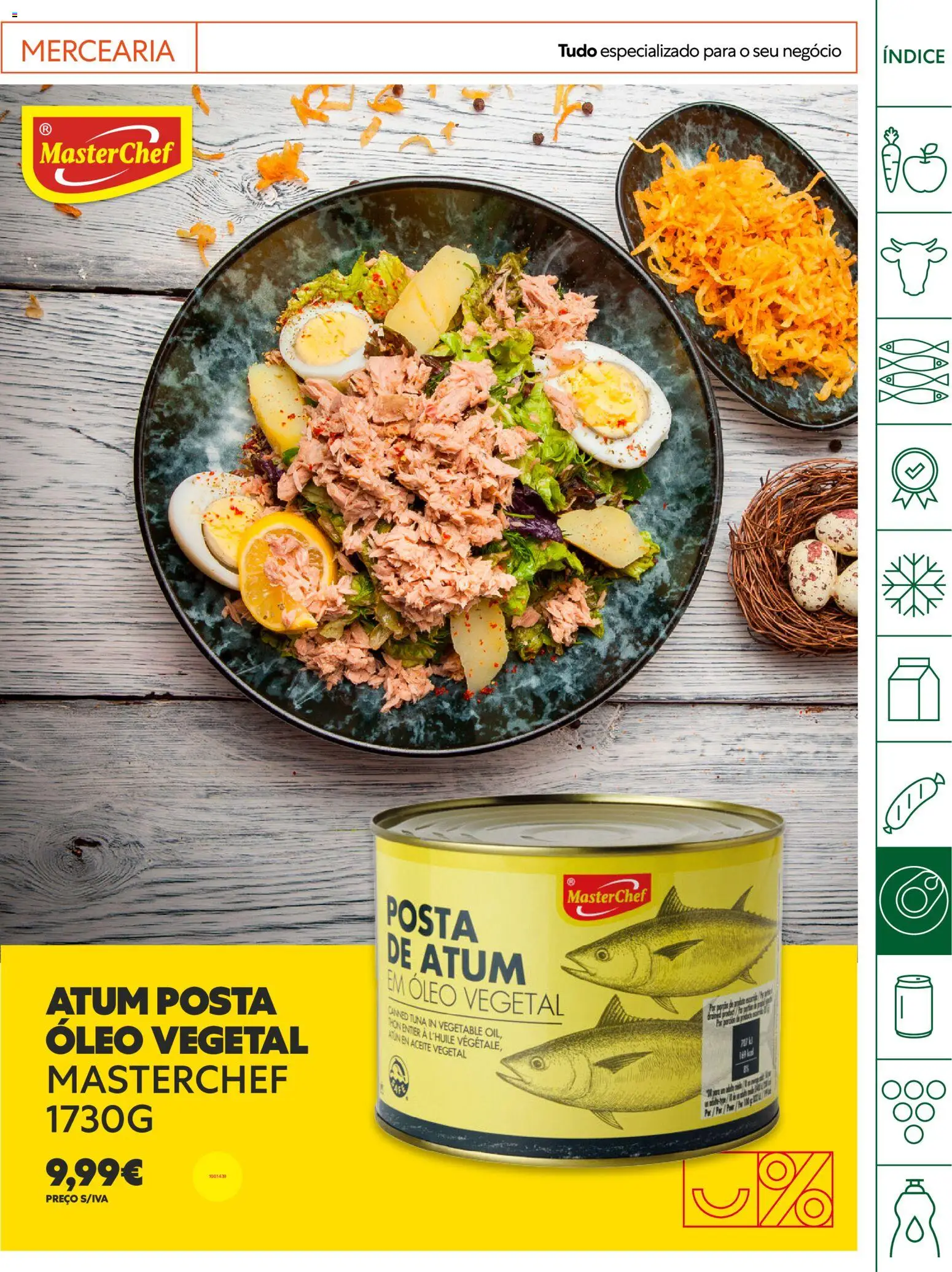 Recheio Horeca │ válido de 11/08/2026 | Página: 17 | Produtos: Atum, Óleo vegetal, Mercearia, Óleo