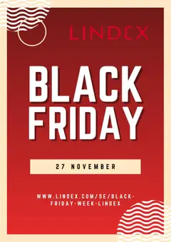 Lindex - Black Friday förhandsinformation - Förhandsvisning av reklamblad från butik Lindex aktuell från 21/10/2026