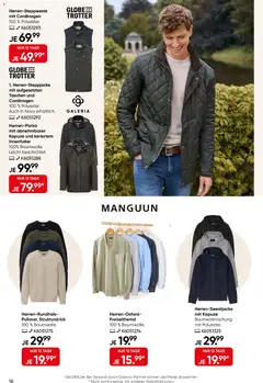Galeria Karstadt Kaufhof Prospekt ab 16.09.2026 gültig | Seite: 16 | Produkte: Freizeithemd, Taschen
