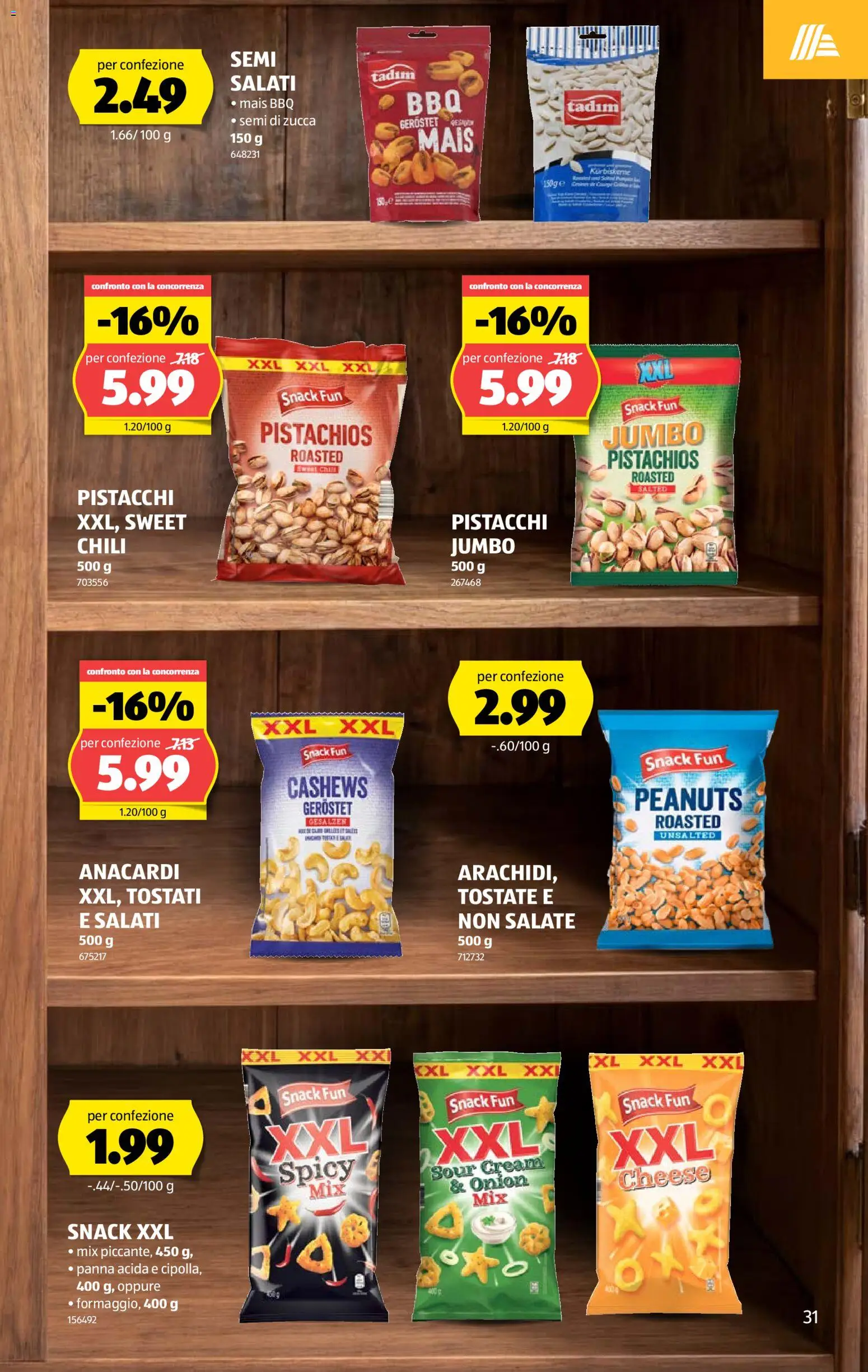Aldi aktionen IT – gültig ab 28.05.2026 | Seite: 31 | Produkte: Chili