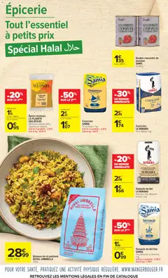 Carrefour - Prévisualisation de Semoule de blé fine SAMIA, Fine, Moyenne ou Extra fine, 1 kg. valide à partir de 25/08/2026 | Page: 12