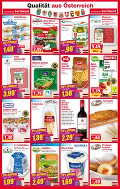 Norma Flugblatt ab 19.10.2026 gültig | Seite: 14 | Produkte: Waffeln, Salami, Pizza, Saft