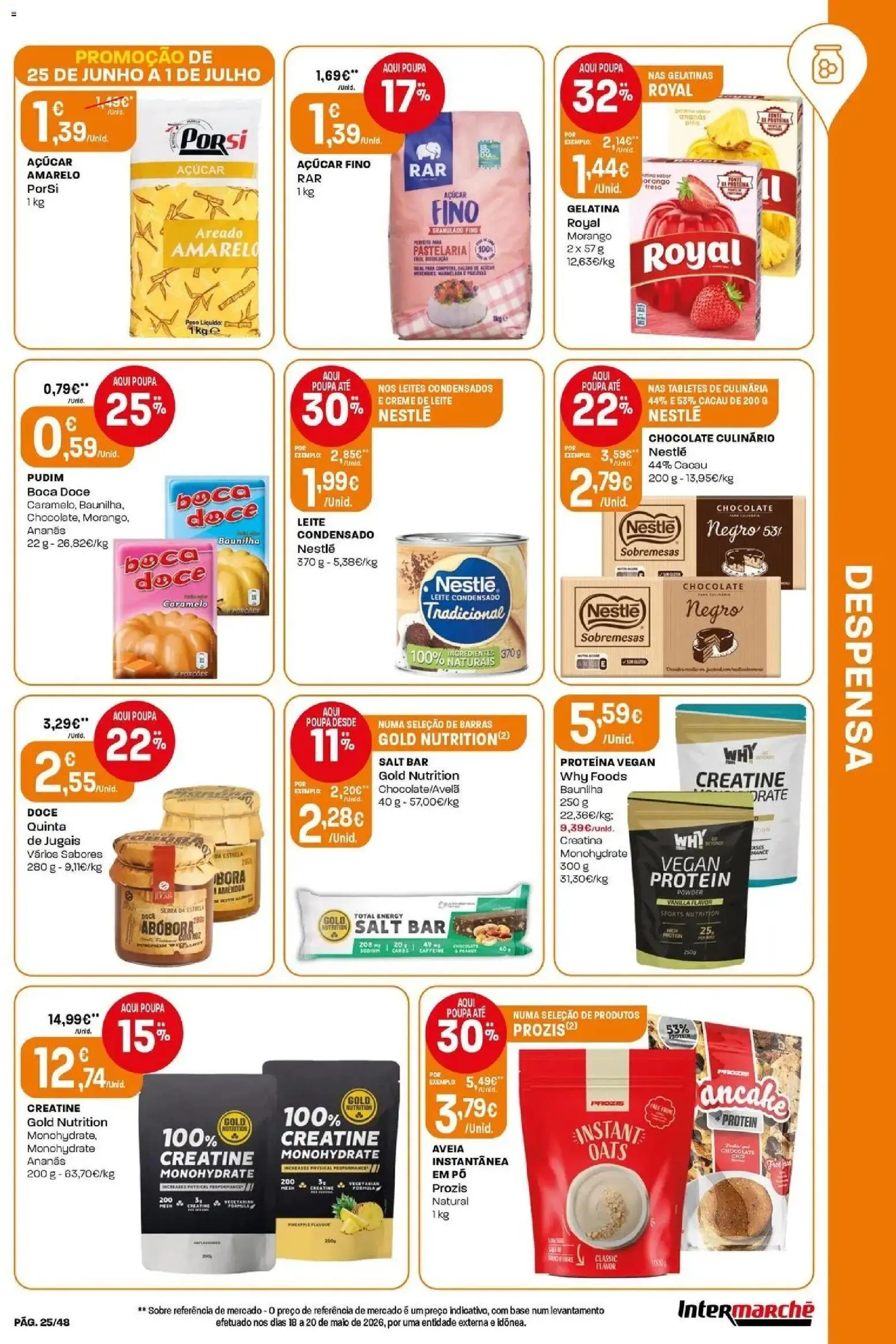 Intermarché - Isto é que são preços BAIXOS! │ válido de 25/06/2026 | Página: 25