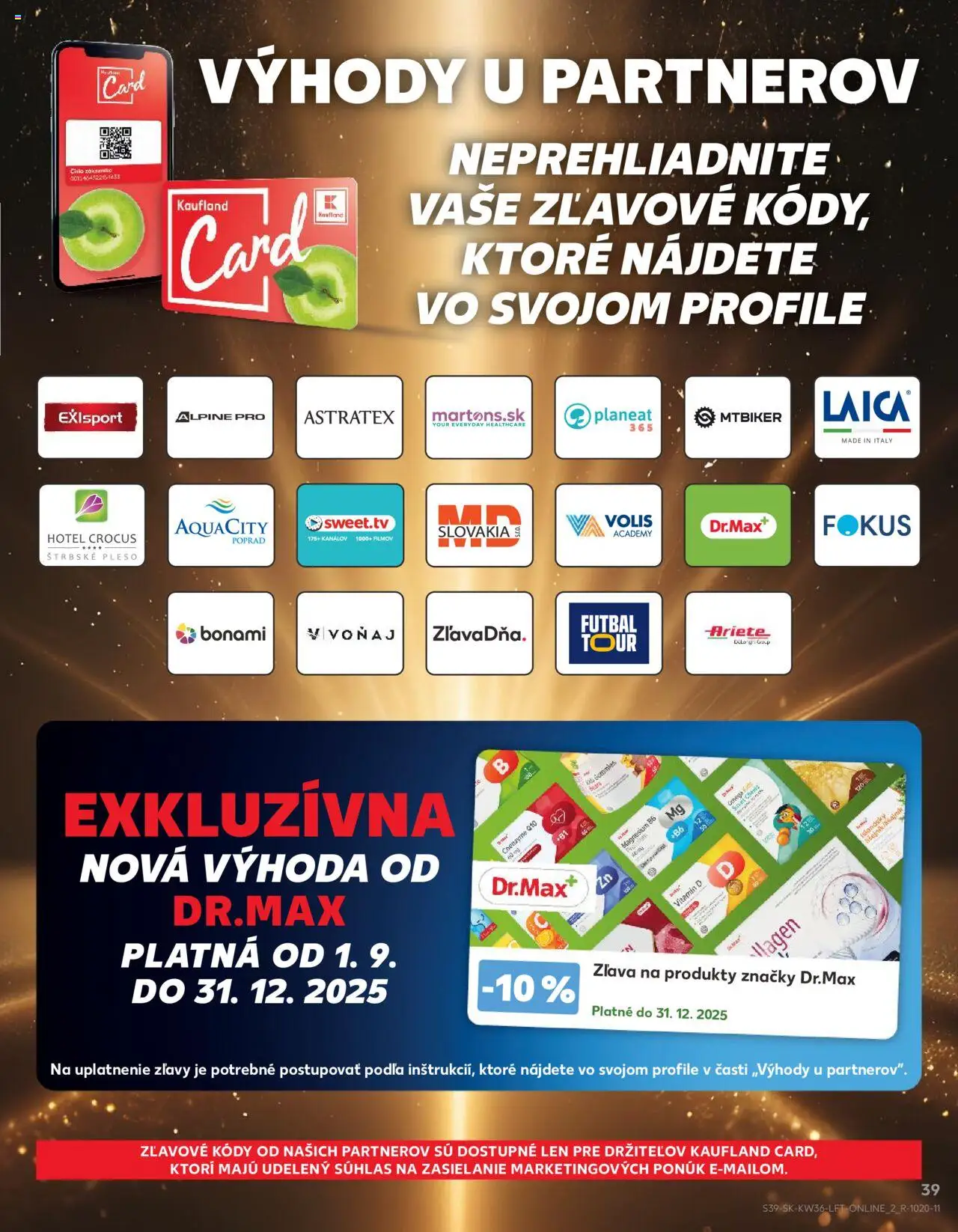 Nové Kaufland akcie – leták je platný od 04.09.2025 | Strana: 39 | Produkty: Olej