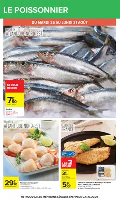 Carrefour - Prévisualisation de Noix de Saint-Jacques*, La barquette de 1kg. valide à partir de 24/08/2026 | Page: 27