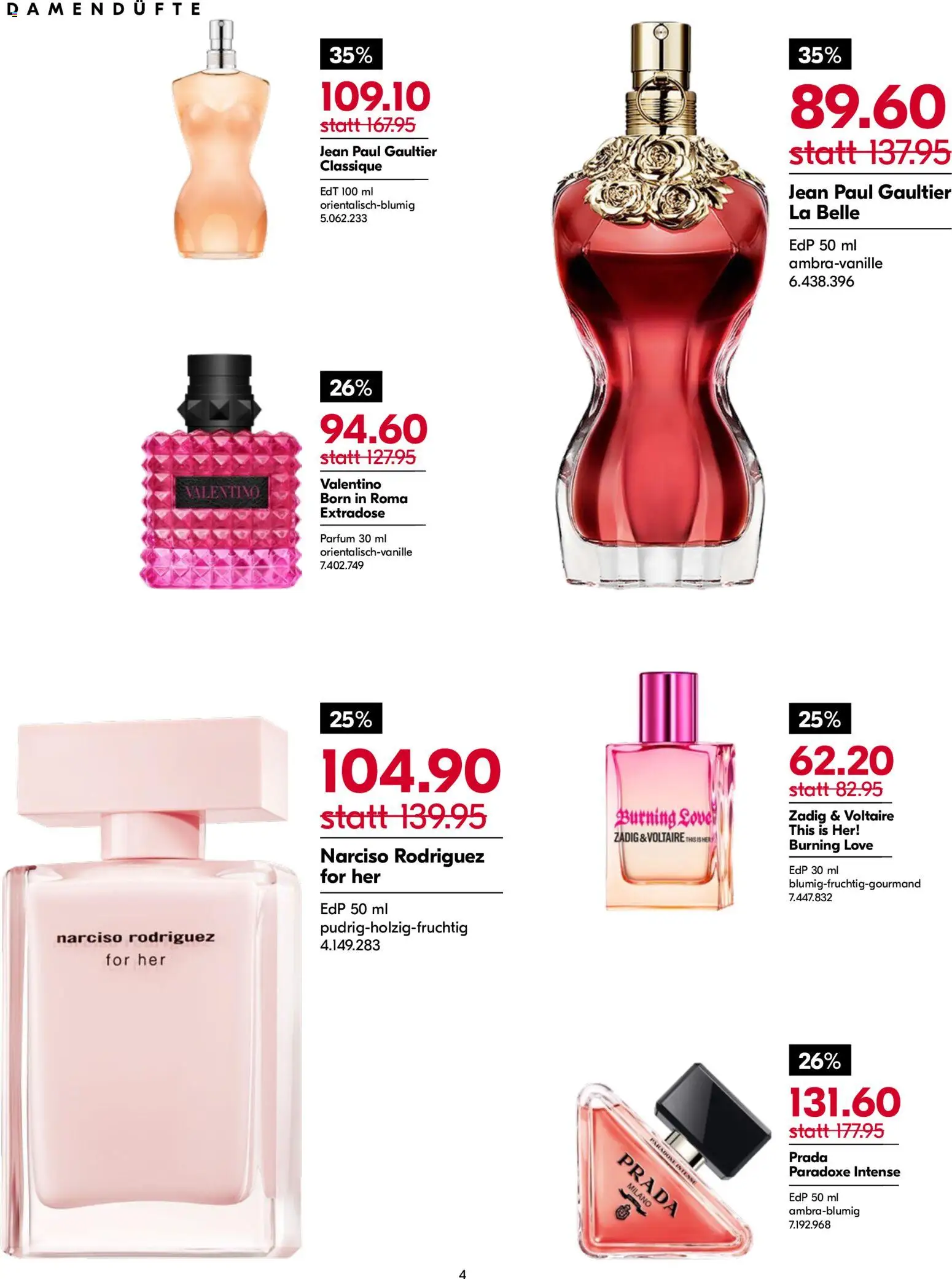 Import Parfumerie aktionen – gültig ab 19.03.2026 | Seite: 4 | Produkte: Parfüm