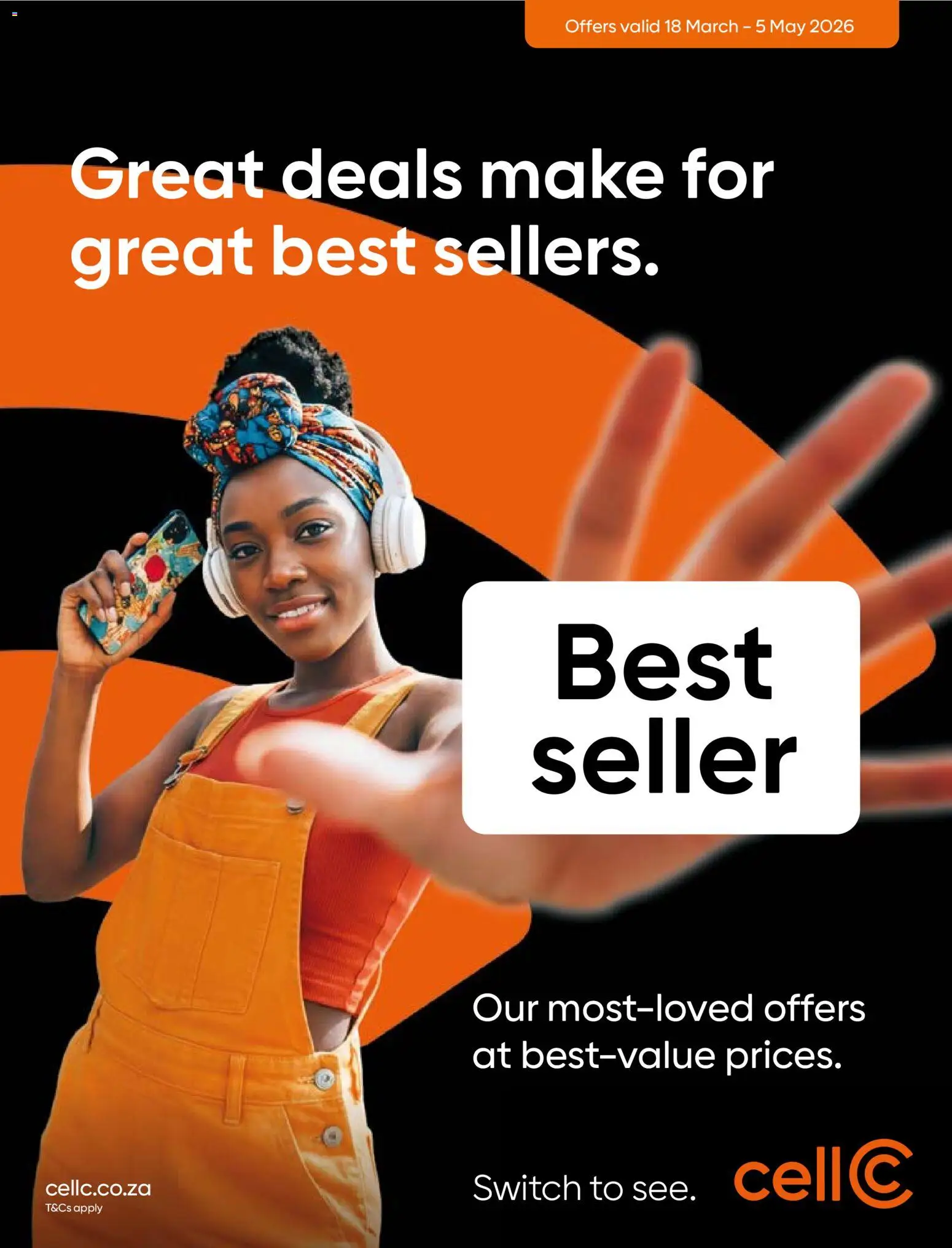 New Cell C catalogue – valid from 18.03.2026 | Page: 46 | Products: Switch