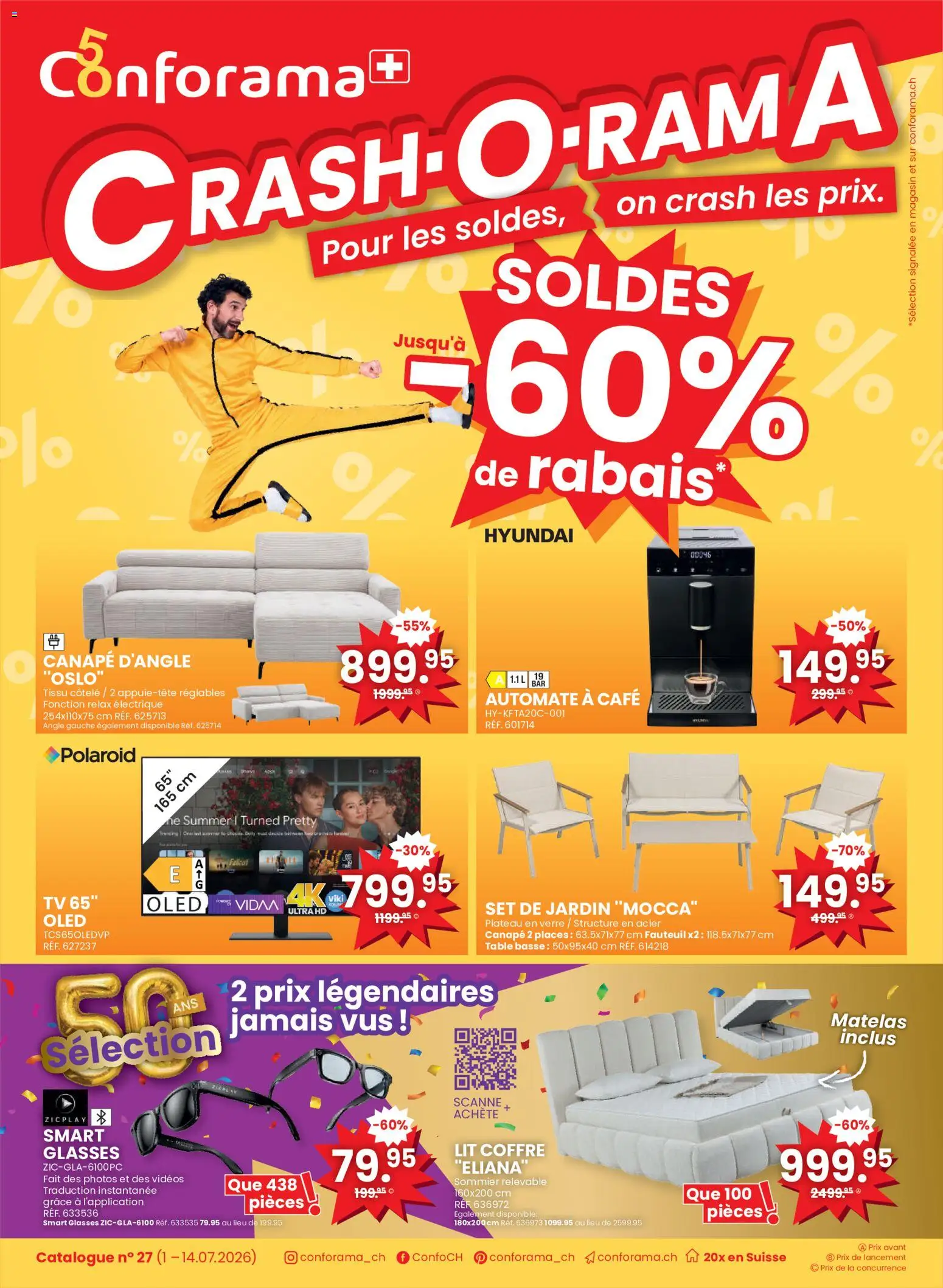 Conforama aktionen Soldes – gültig ab 01.07.2026 | Seite: 1