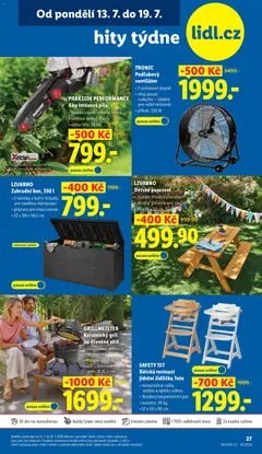 Náhled letáku Lidl leták - Hity týdne od 13.07.2026