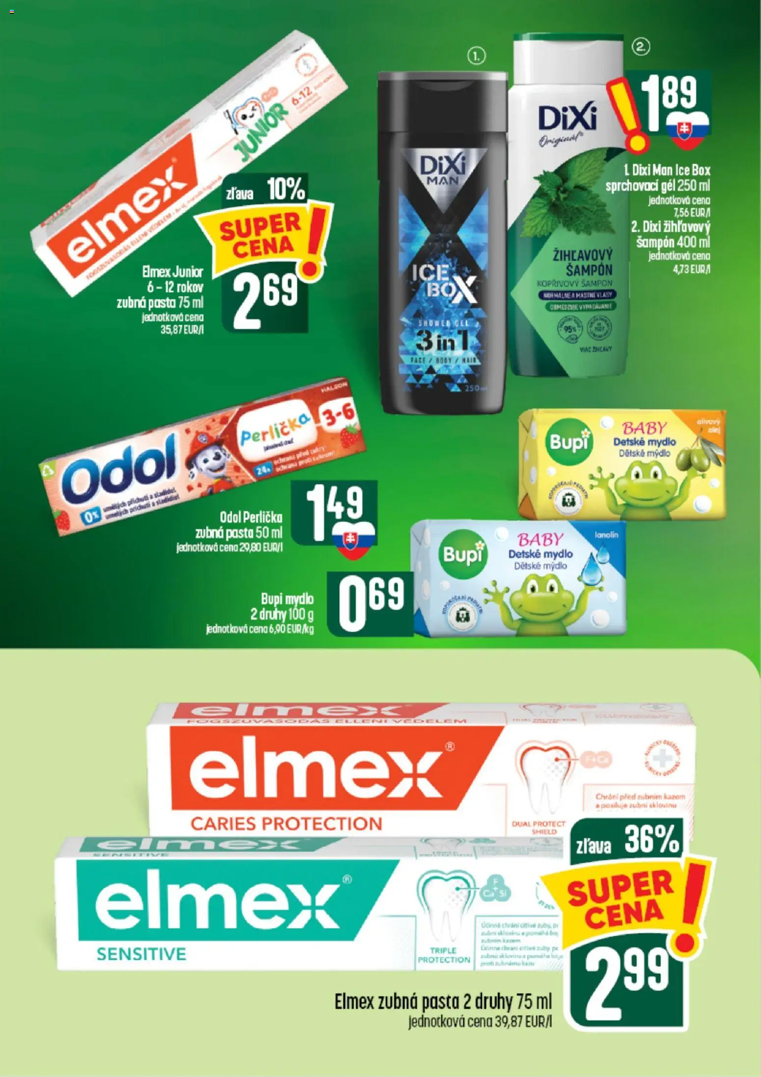 Nové COOP Jednota akcie – leták je platný od 26.08.2026 | Strana: 60 | Produkty: Šampón, Mydlo, Zubná pasta