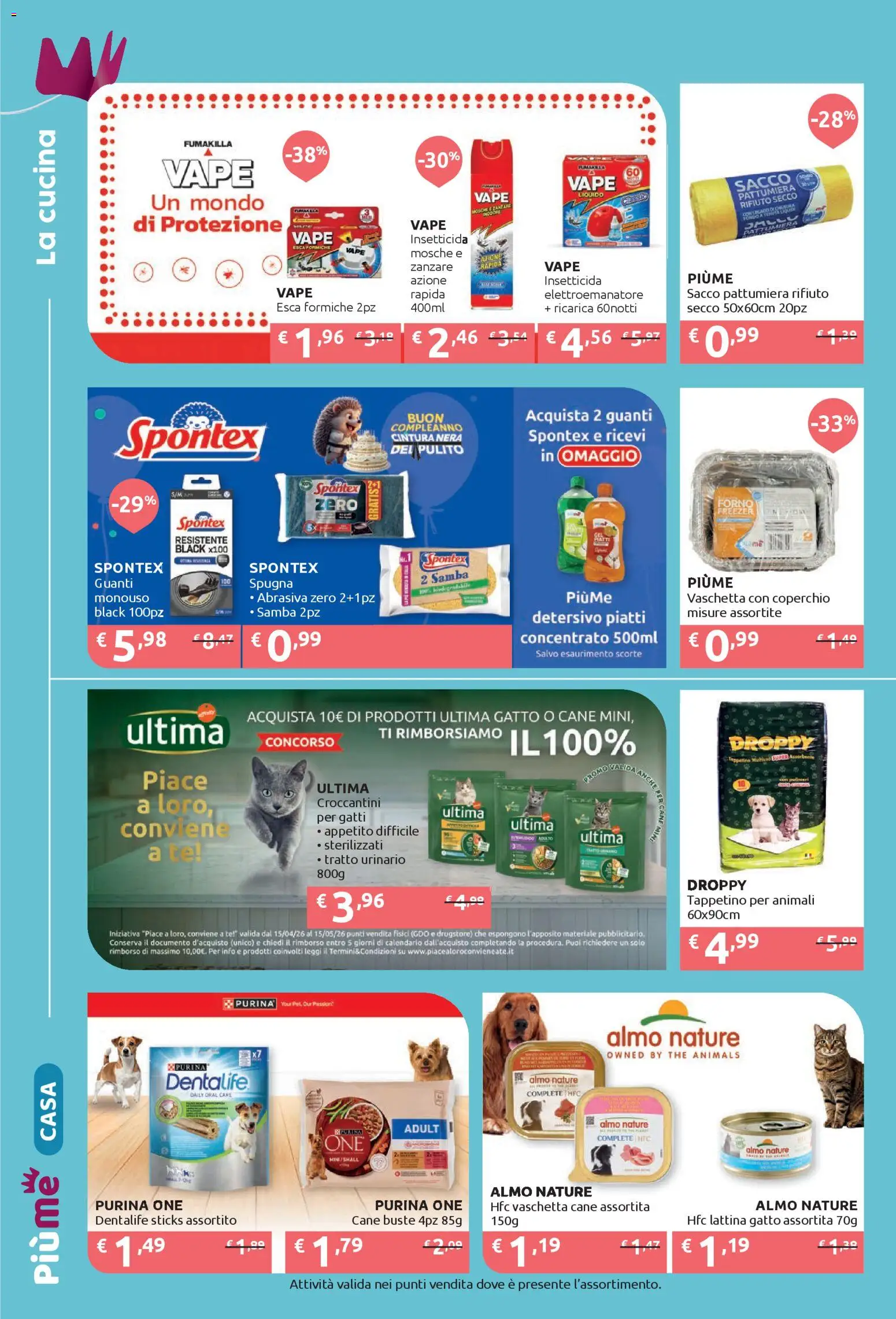 Volantino IperSoap del 20.04.2026 | Pagina: 8 | Prodotti: Guanti, Cintura, Freezer, Pattumiera