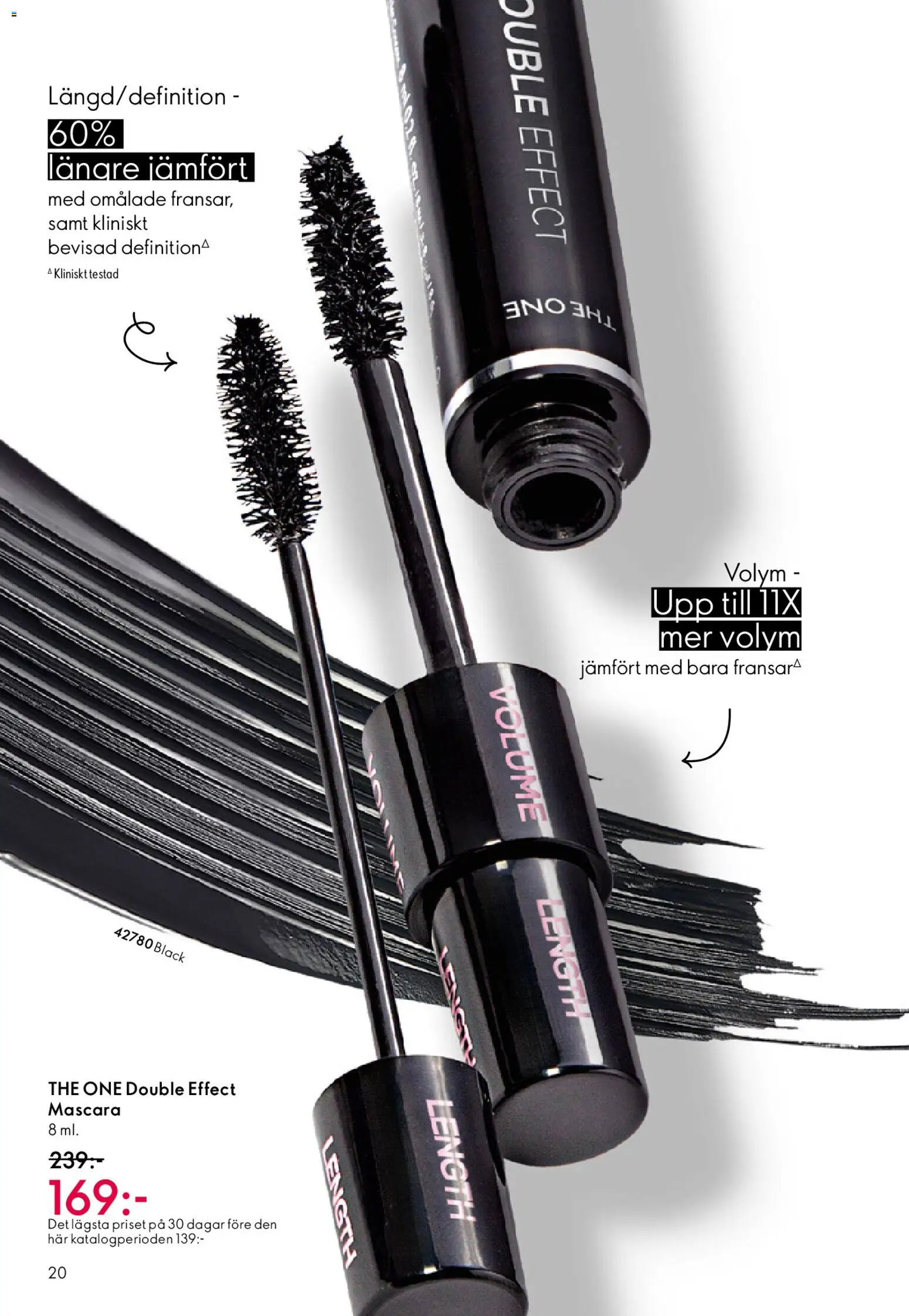 Oriflame reklamblad aktuell från 01.04.2026 | Sida: 20 | Produkter: Mascara