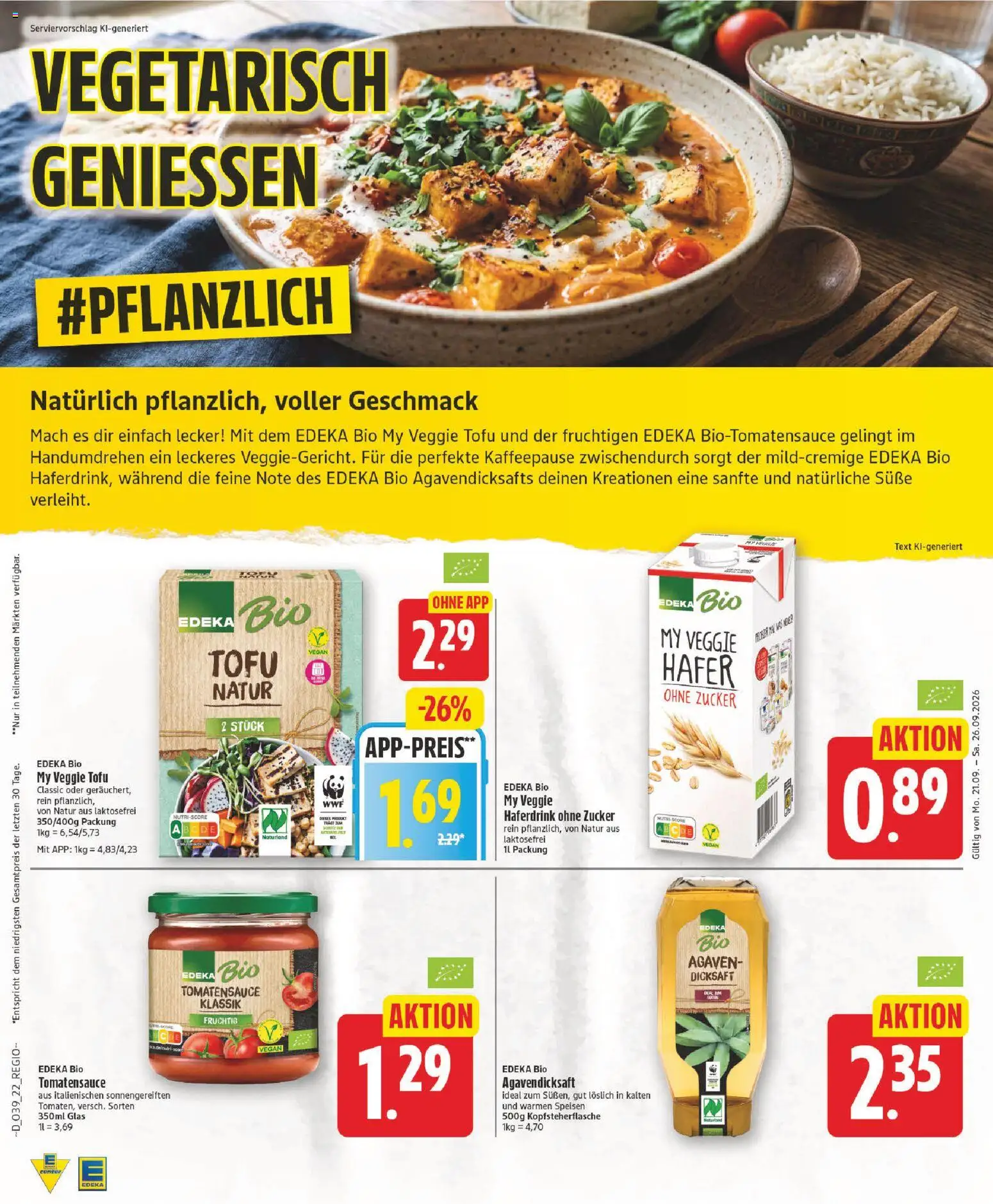 Edeka Prospekt – gültig ab 21.09.2026 | Seite: 22