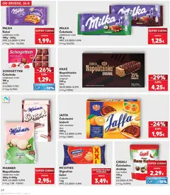 MILKA Čokolada, odabrane vrste, 80 g - Pregled kataloga iz trgovine Kaufland, vrijedi od 26.08.2026 | Stranica: 24