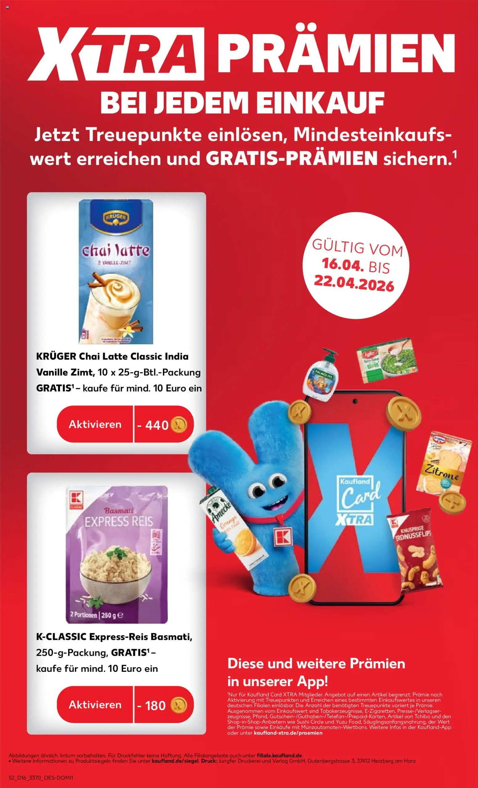 Kaufland Prospekt – gültig ab 16.04.2026 | Seite: 52 | Produkte: Zitrone, Reis