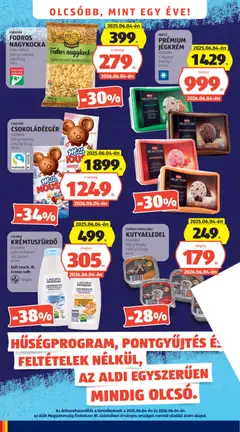 CHOCEUR CSOKOLÁDÉEGÉR, többféle, 210 g/csomag - amely érvényes a következő dátumtól: 04.06.2026 | Oldal: 4