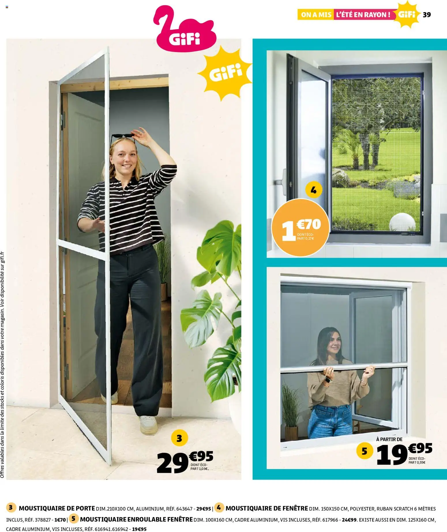 {H1} | Page: 39 | Produits: Porte, Moustiquaire de Porte, Moustiquaire, Cadre