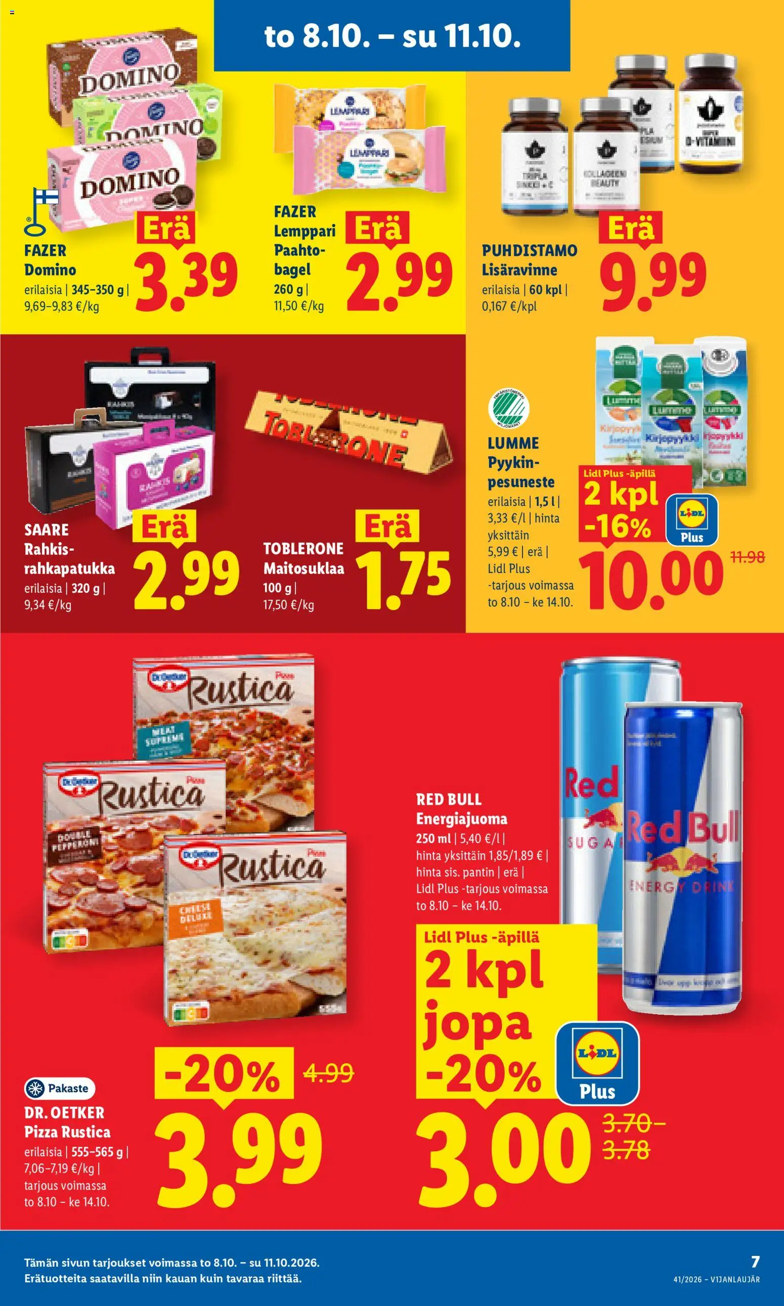 Lidl tarjoukset Vihti – voimassa 08/10/2026 alkaen | Sivu: 7