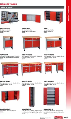 Vista previa Bauhaus ProService válido desde el 11/05/2026 | Página: 443 | Productos: Herramientas, Mesa auxiliar, Mesa, Armario