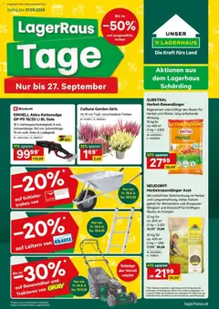 Lagerhaus Wochen Angebote ab 14.09.2026 gültig