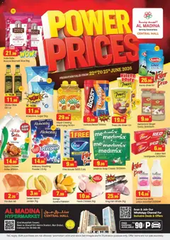 Preview of Al Madina Power Prices - Central Mall, Dubai valid from 22 Jun, 2026