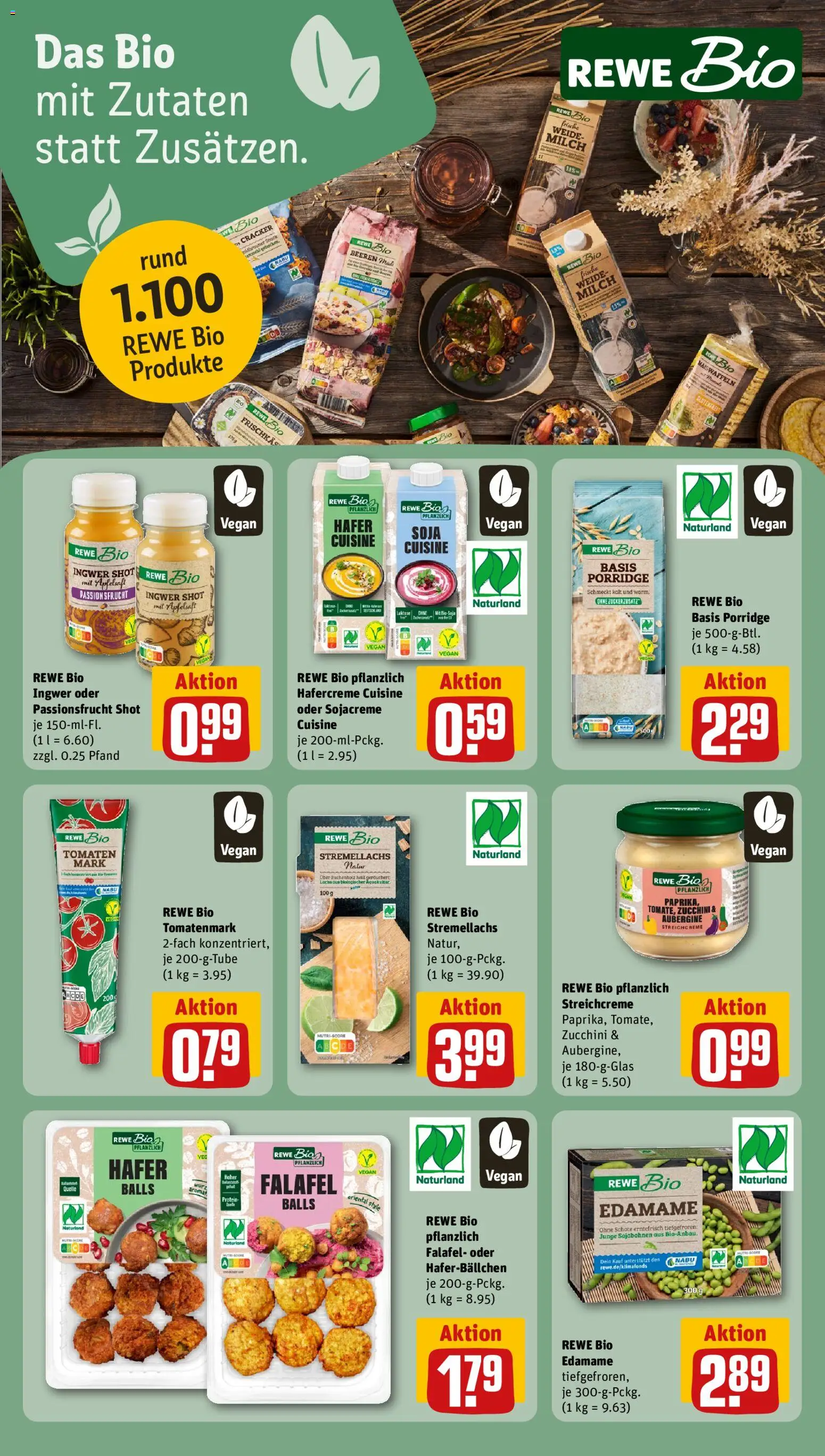 Rewe ihr Kaufpark Prospekt – gültig ab 27.07.2026 | Seite: 13 | Produkte: Milch, Apfelsaft, Lachs, Zucchini