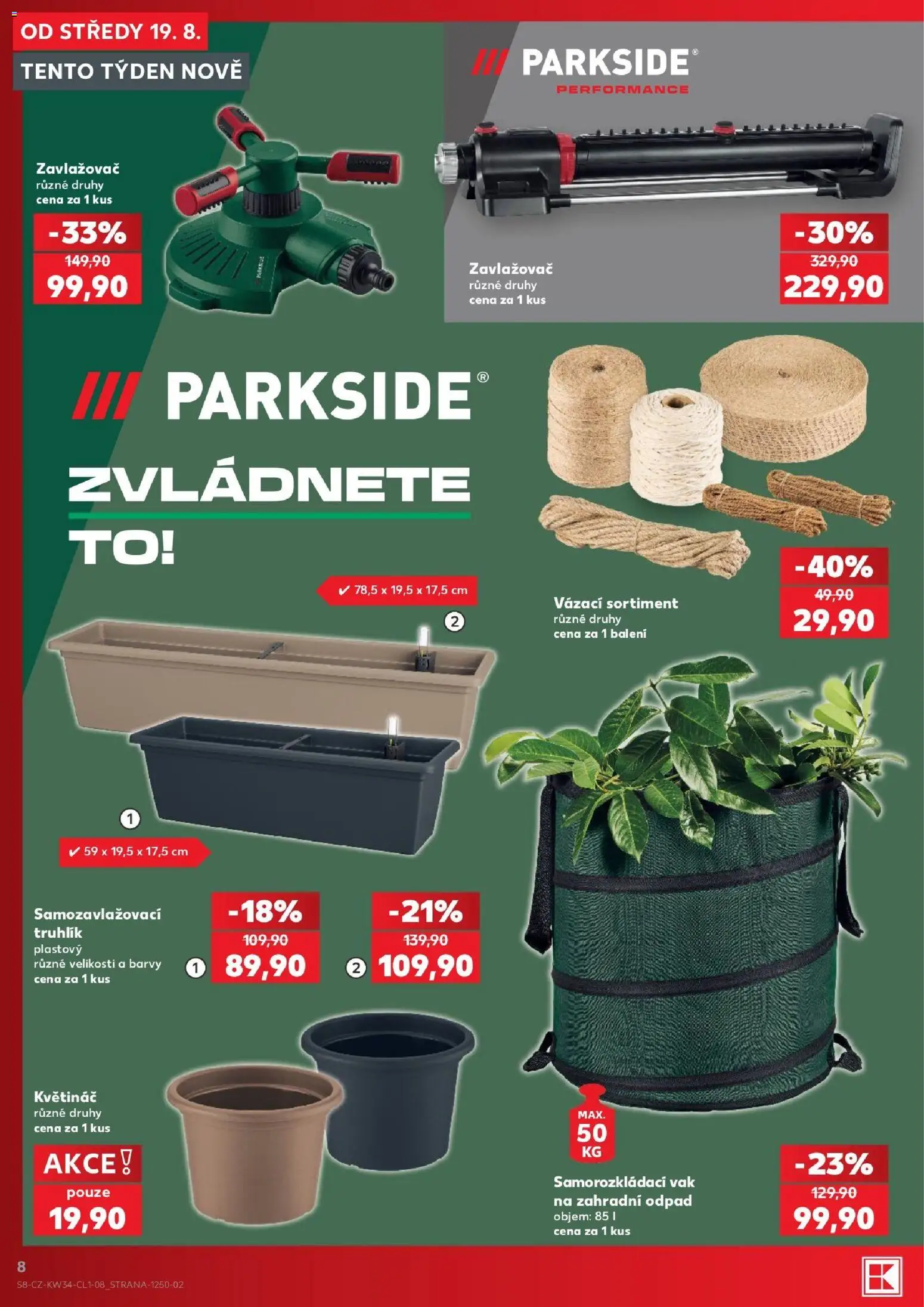 Kaufland leták - Plzeň od 19.08.2026 | Strana: 8