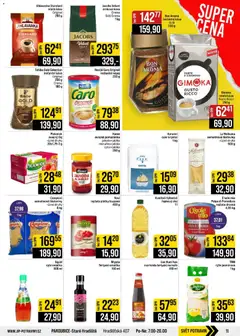 Náhled letáku Jip leták - Cash & Carry od 05.08.2026 | Strana: 11 | Produkty: Olej, Káva, Caro, Semolinové těstoviny