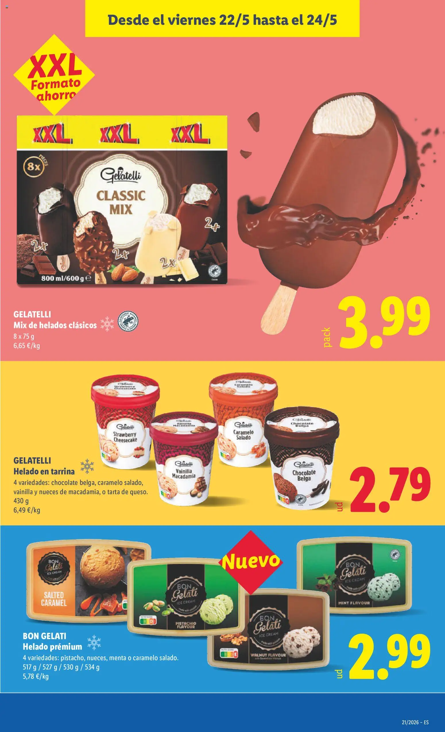 Lidl folleto │ válido desde el 18.05.2026 | Página: 37 | Productos: Chocolate, Helado