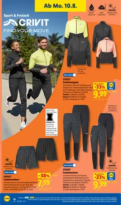 Lidl Prospekt ab 10.08.2026 gültig | Seite: 34 | Produkte: Shirt, Wasser