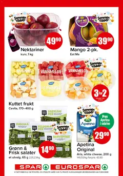 Forhåndsvisning av Nektariner, kurv, 1 kg gyldig fra 27.04.2026 | Side: 3 | Produkter: Nektariner, Суміш дитяча, Mango, Ruccula