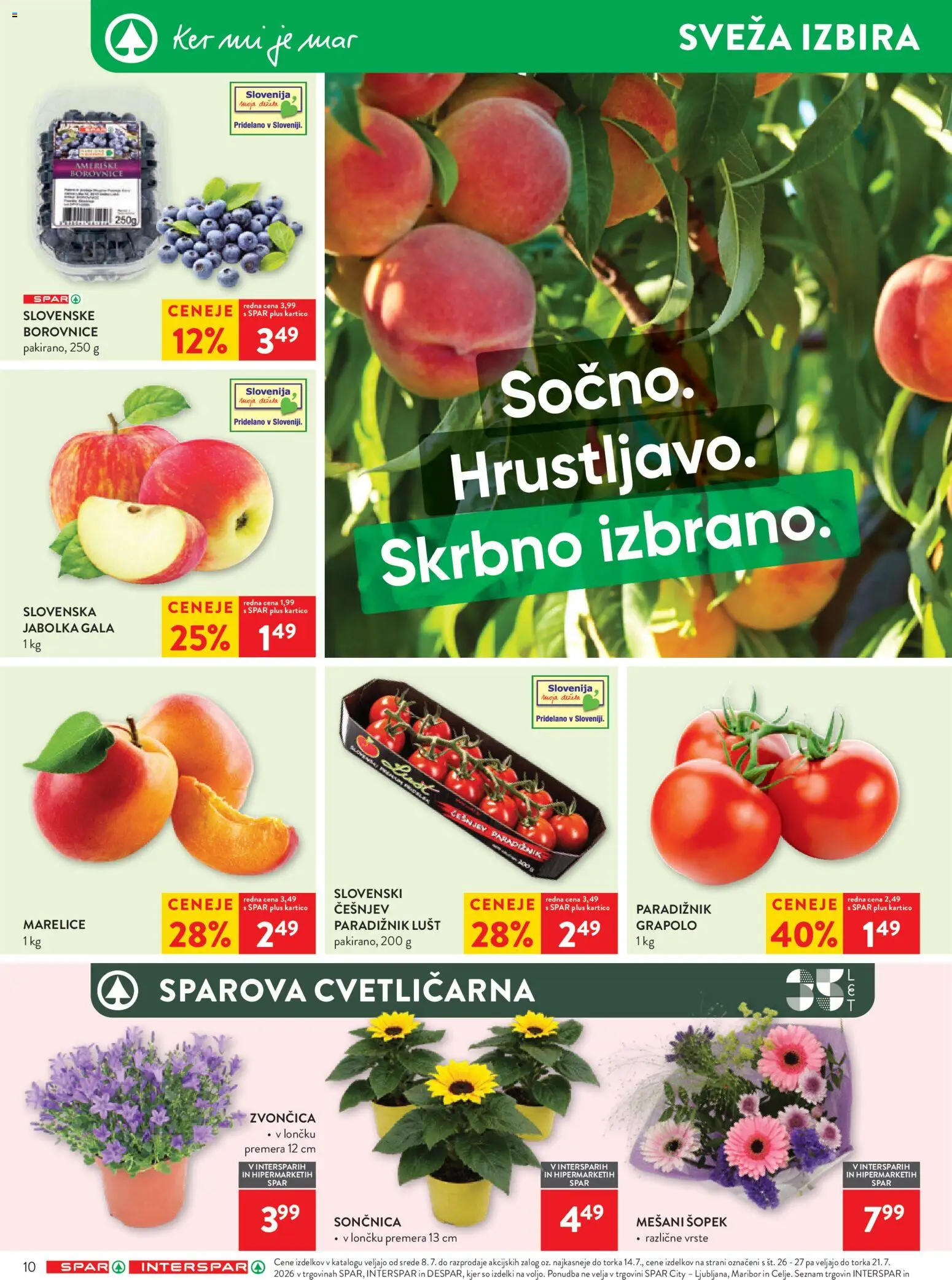 Novi Spar katalog ponudbe – veljaven od 08.07.2026 | Stran: 12