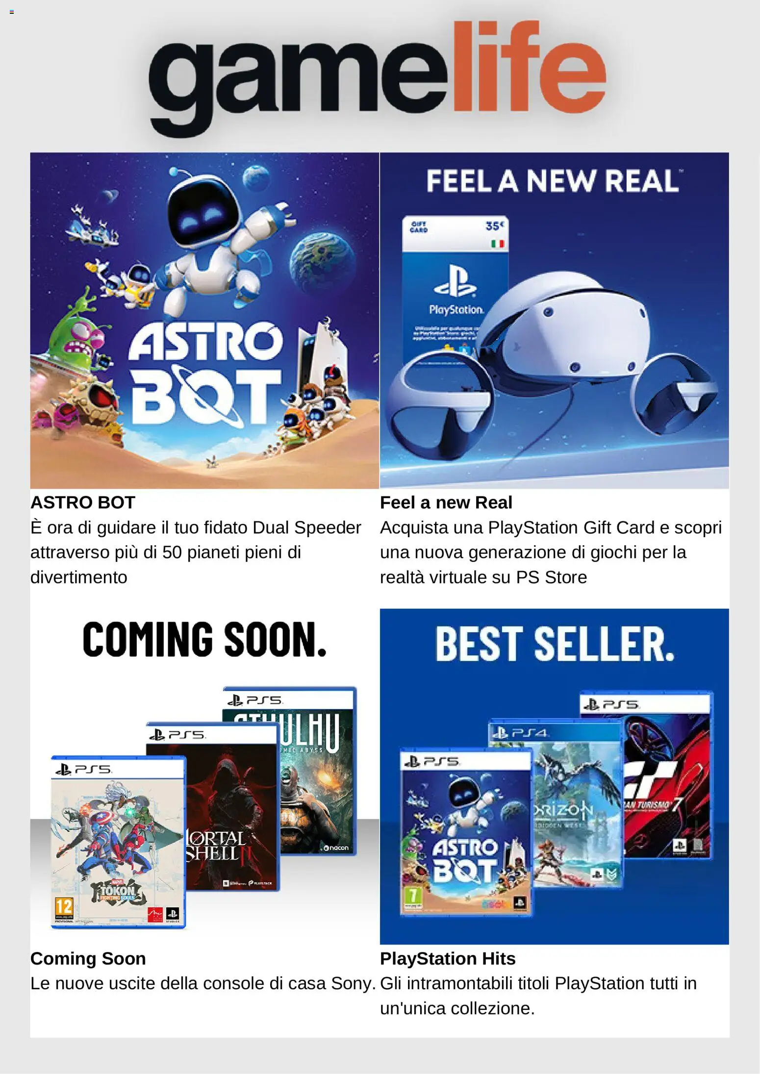 Volantino Gamelife del 16/08/2026 | Pagina: 5 | Prodotti: Playstation
